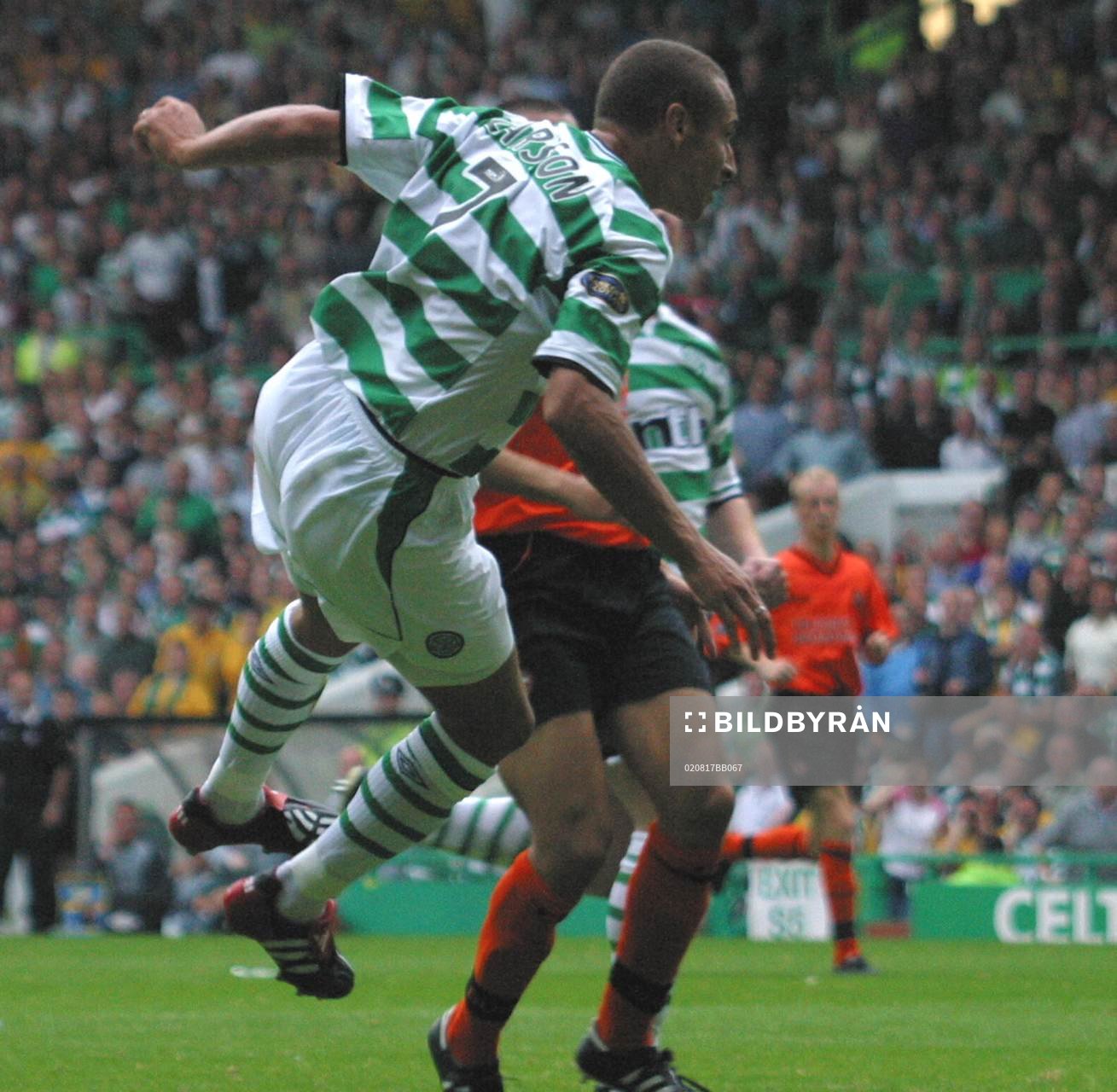 Henrik Larsson, Celtic slår till