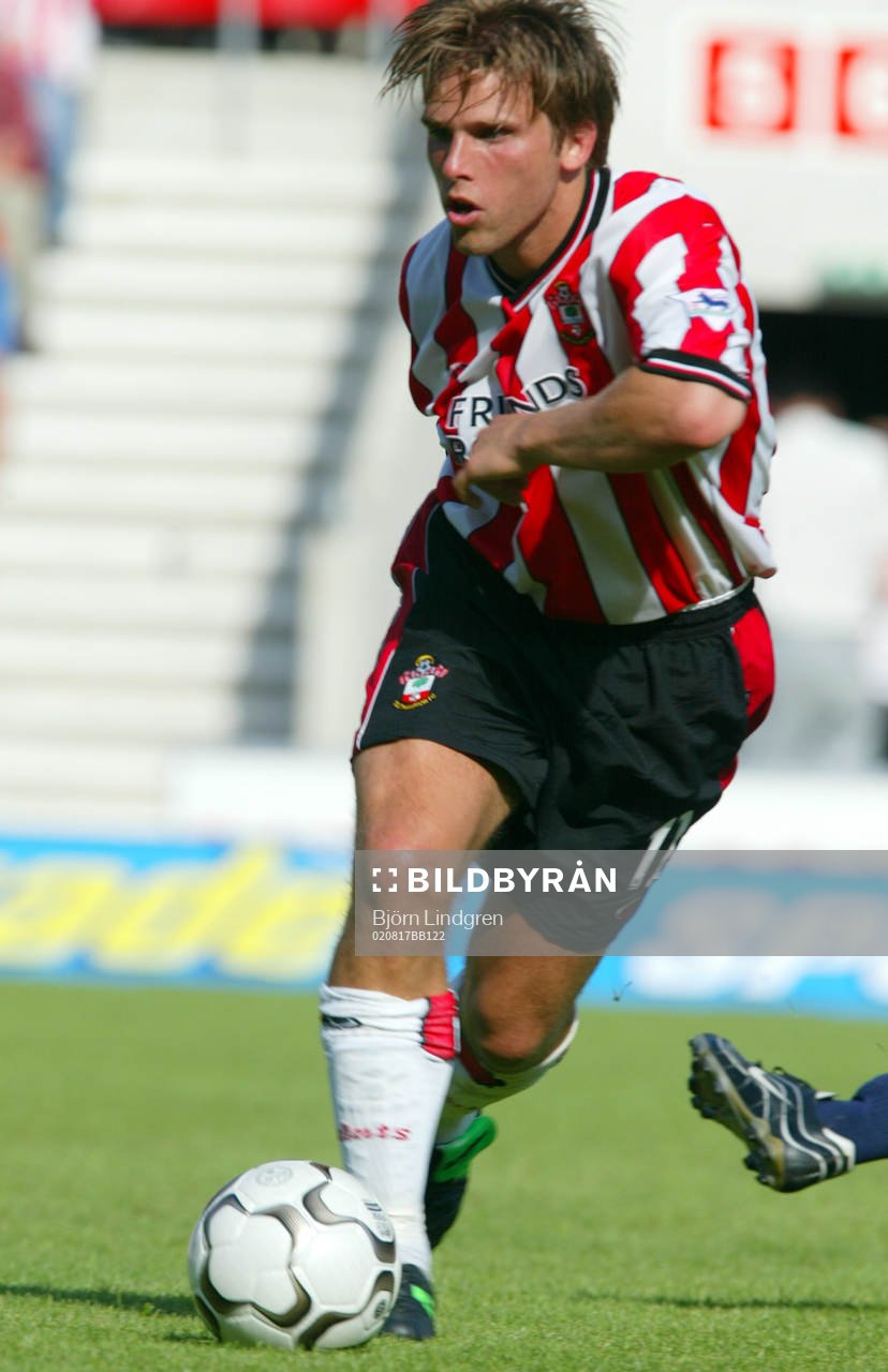 Anders Svensson, Southampton, driver på