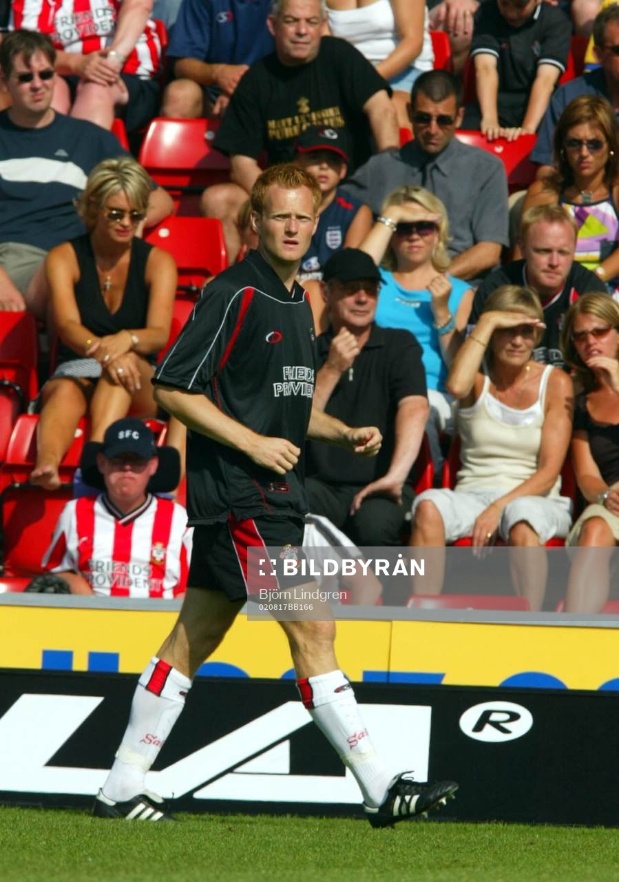 Michael Svensson, Southampton, kom inte längre än till
