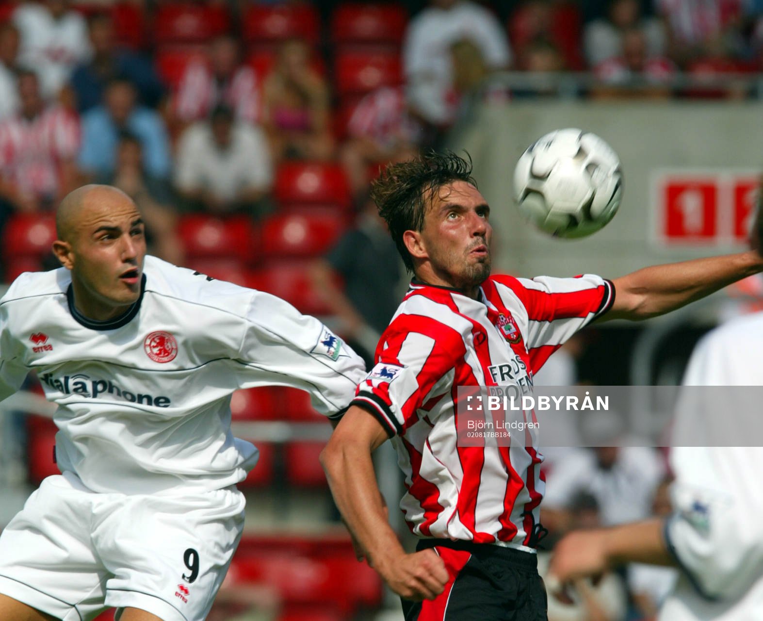  Massimo Maccarone, Middlesbrough och Claus Lundekvam, Southampton