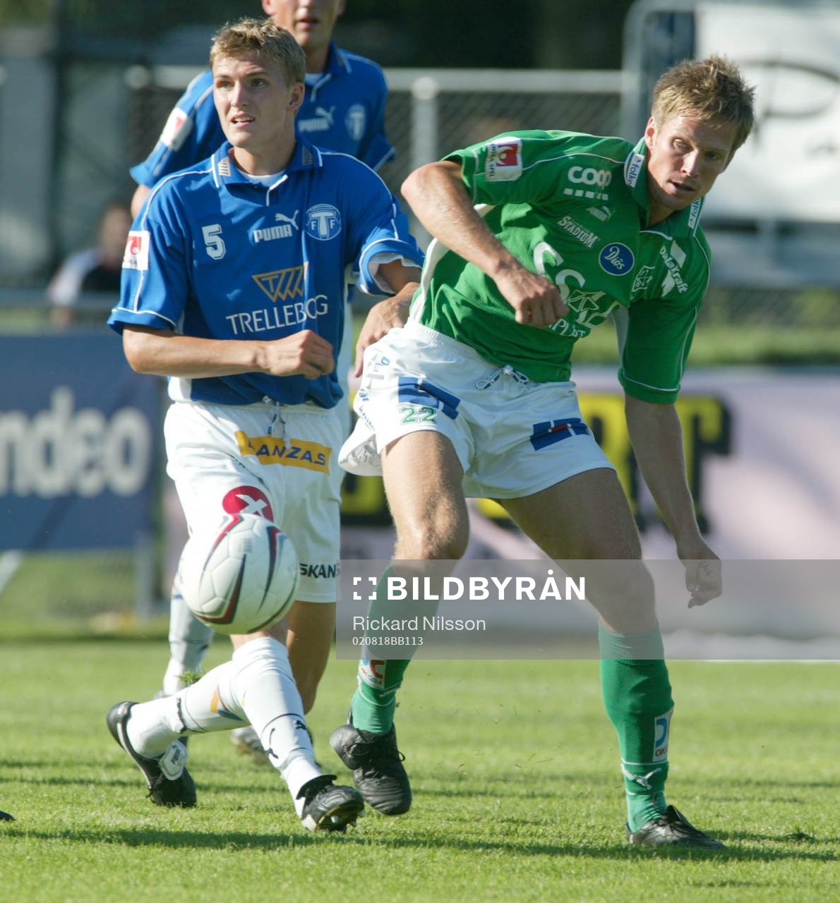  Peter Abelsson, Trelleborg och Anders Sjöö, Brage.