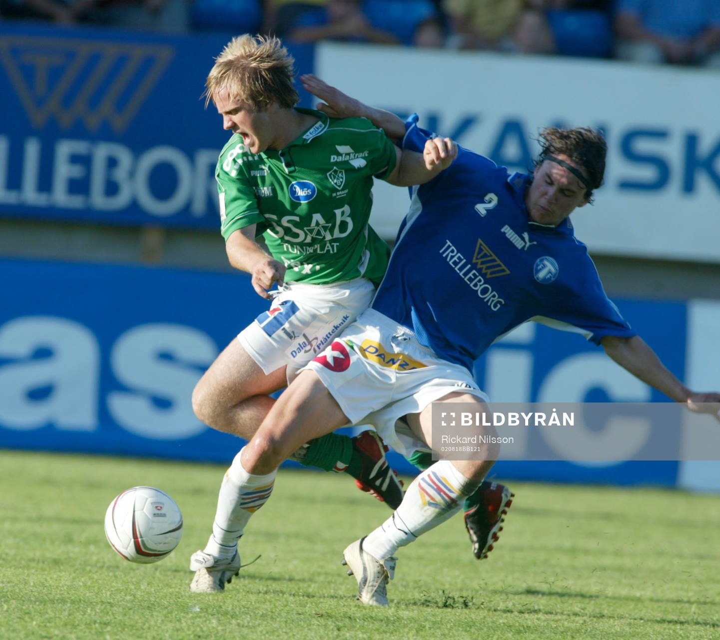 Mikael Eklund, Brage och Jens Sloth, Trelleborg