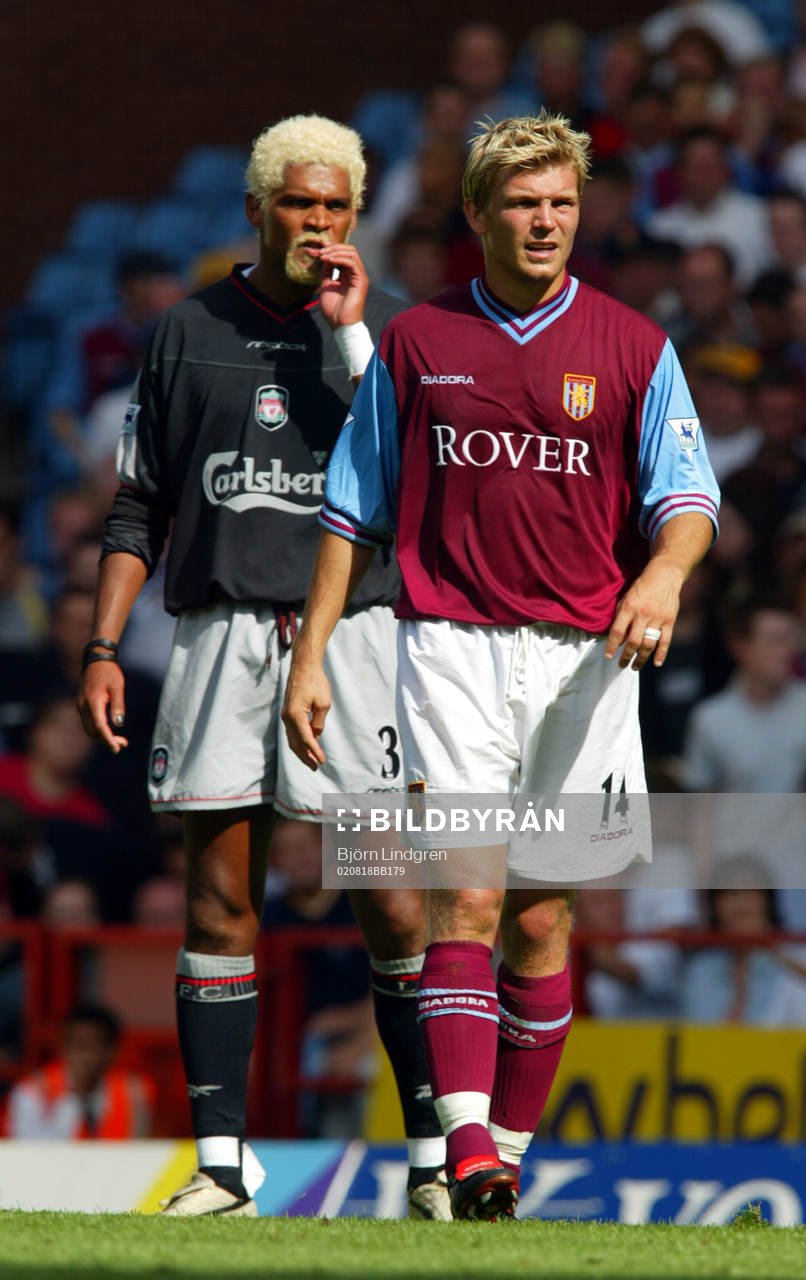  Abel Xavier, Liverpool och Marcus Allbäck, Aston Villa