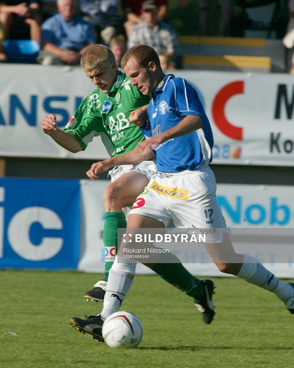 Fotboll, Superettan: Thomas Magnusson, Trelleborg och Fredrik Bengtsson, Brage.