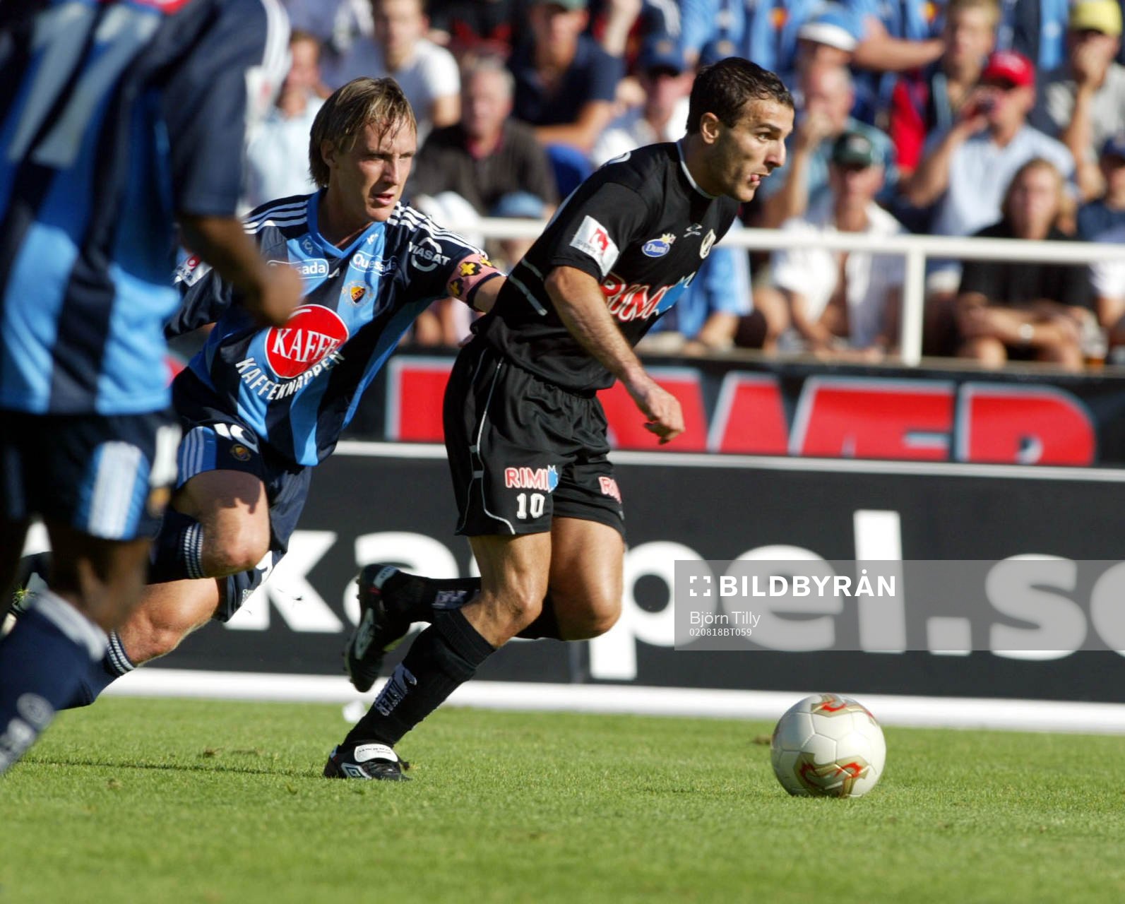 Sharbel Touma, Halmstad och Andreas Johansson, Djurgården