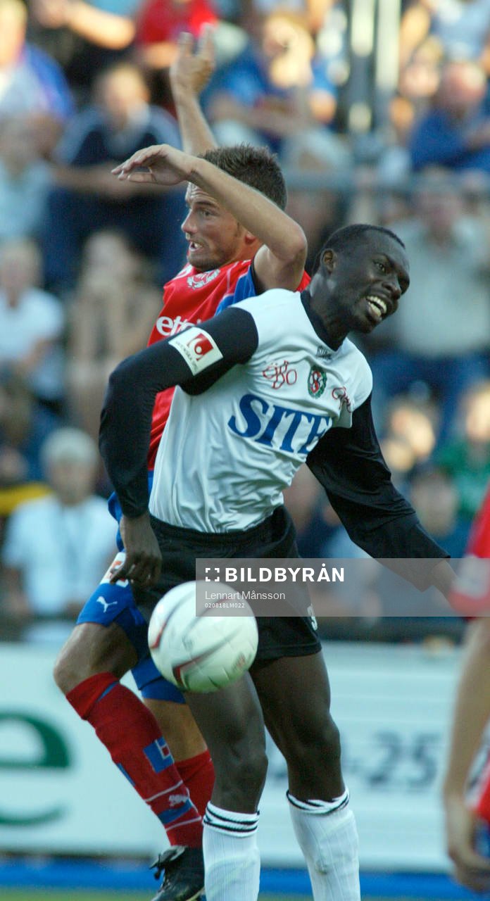 Kenneth Rasmussen, Helsingborg och Paul Oyuga, Örebro