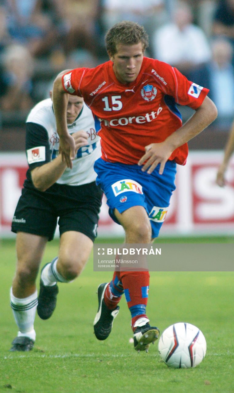 Mattias Lindström, Helsingborg har precis passerat Mikael