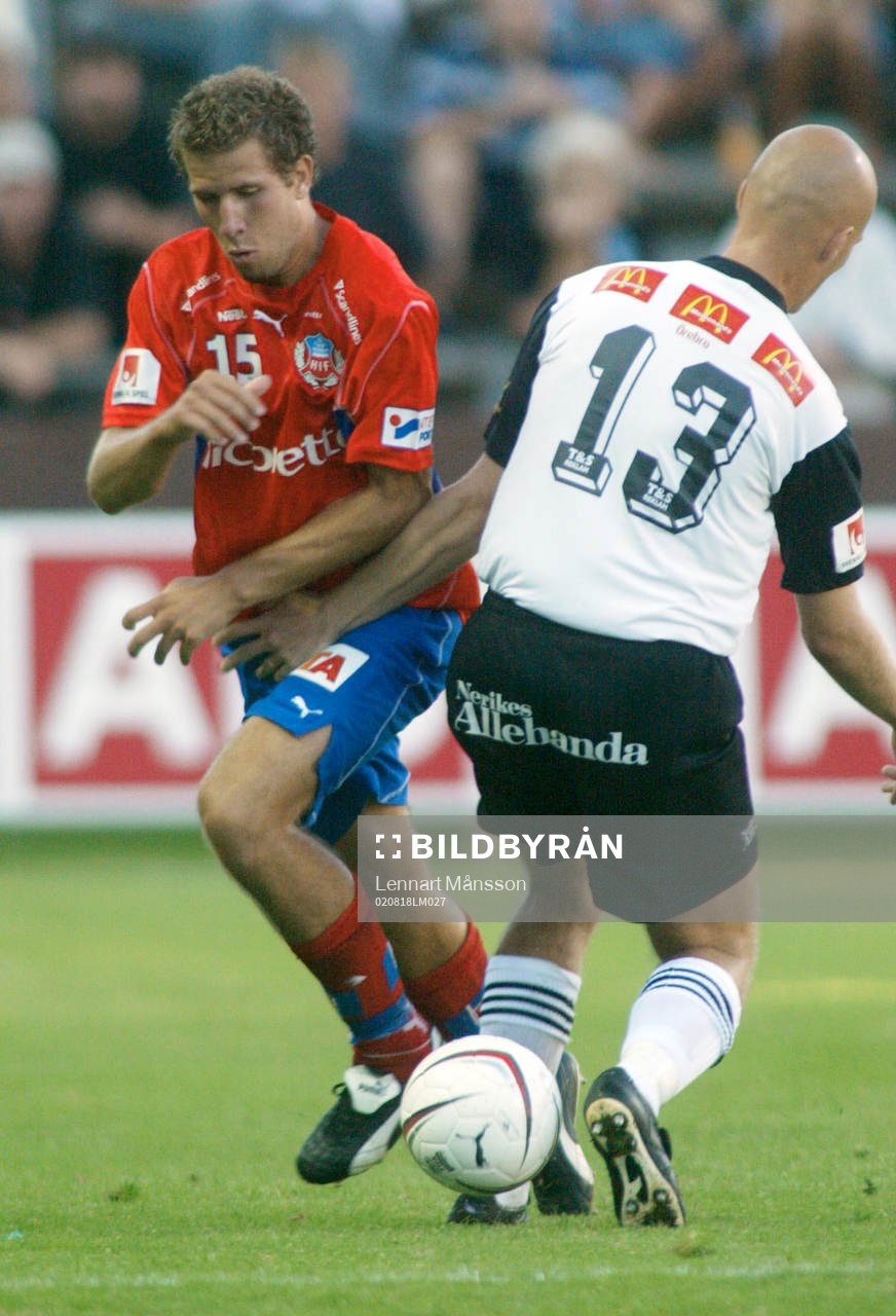 Mattias Lindström, Helsingborg har precis passerat Mikael