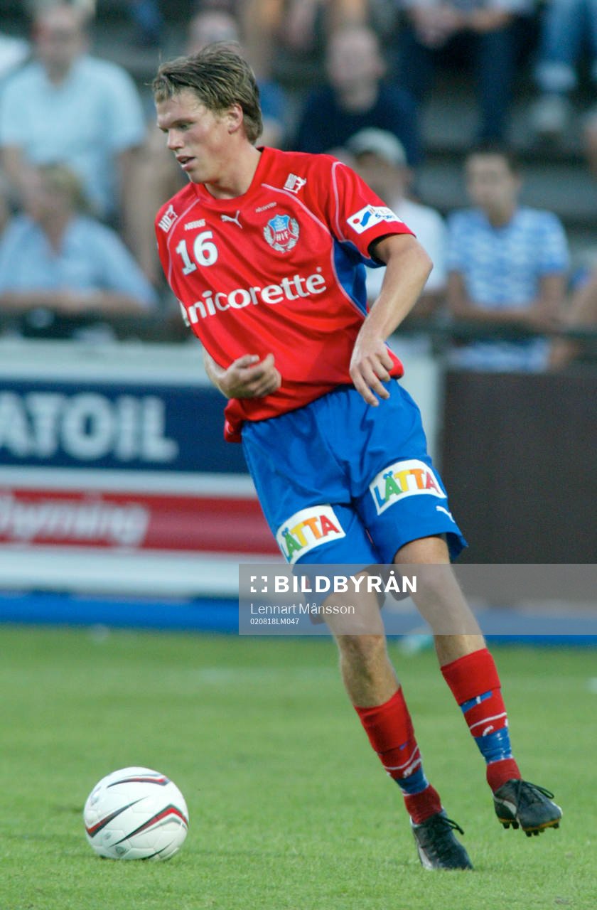 Christian Järdler, back, Helsingborg