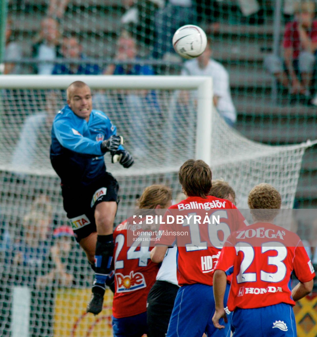 Fredrik Larsson, målvakt, Helsingborg
