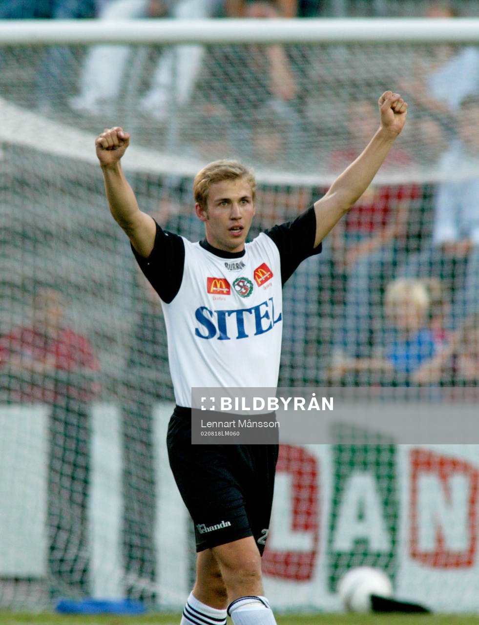 Jon Lundblad, Örebro, måljublar. Jubel