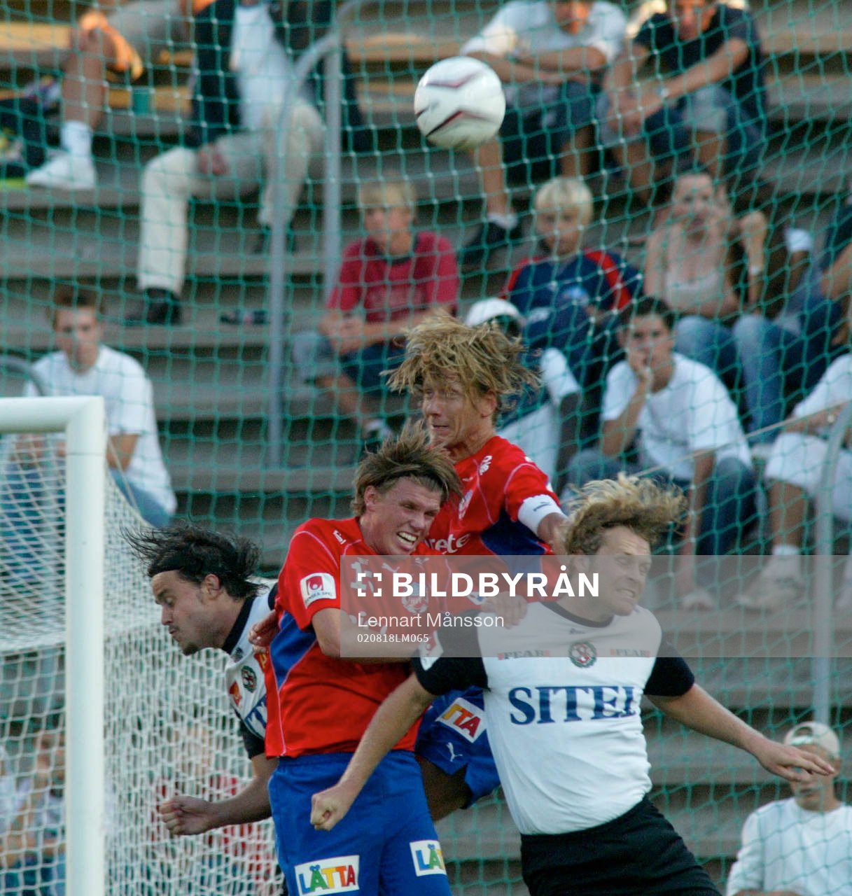 Christian Järdler och Jesper Jansson, nickduell