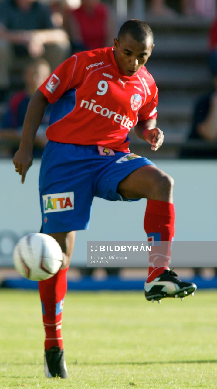 Alvaro Santos, Helsingborg. Bredsida