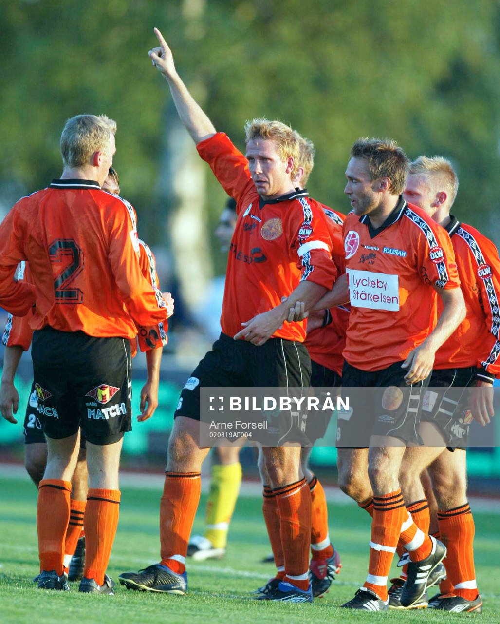 Jens Hermansson, Mjällby jublar