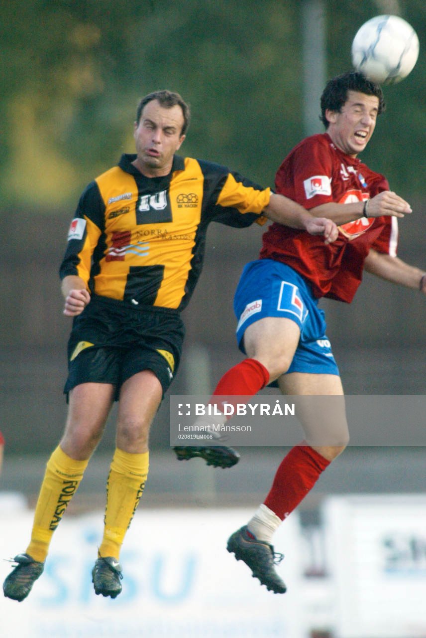  Peter Vought, Häcken och Denis Velic, Öster