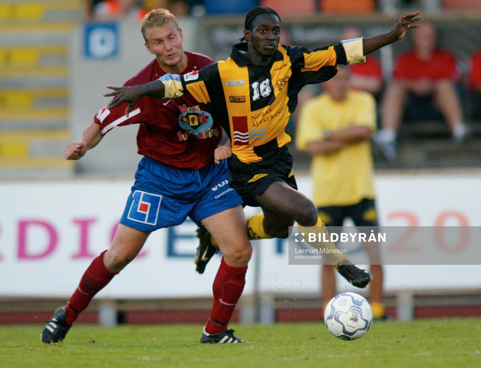 Dulee Johnsson jagas av Johan Mattsson