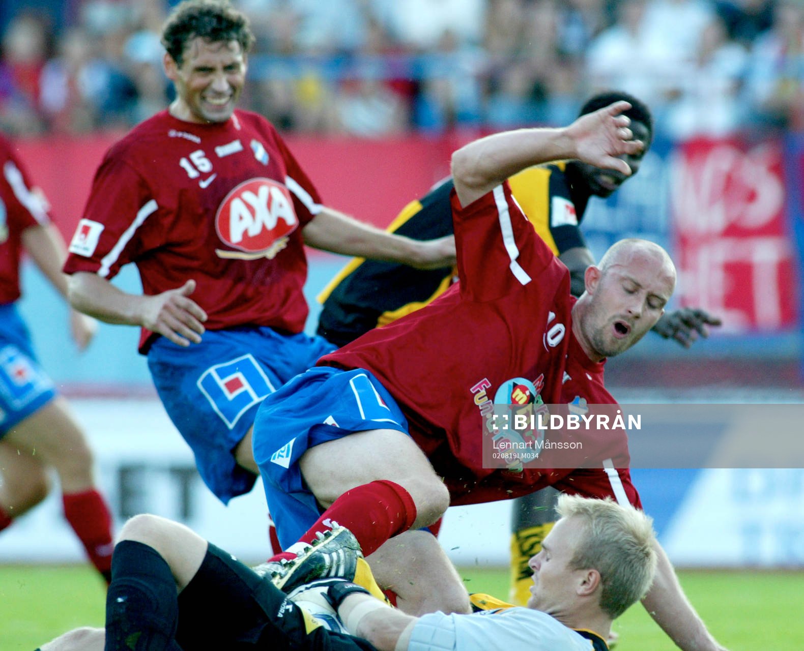 Östers anfallspar Andreas Ottosson och Ludwig Ernstsson