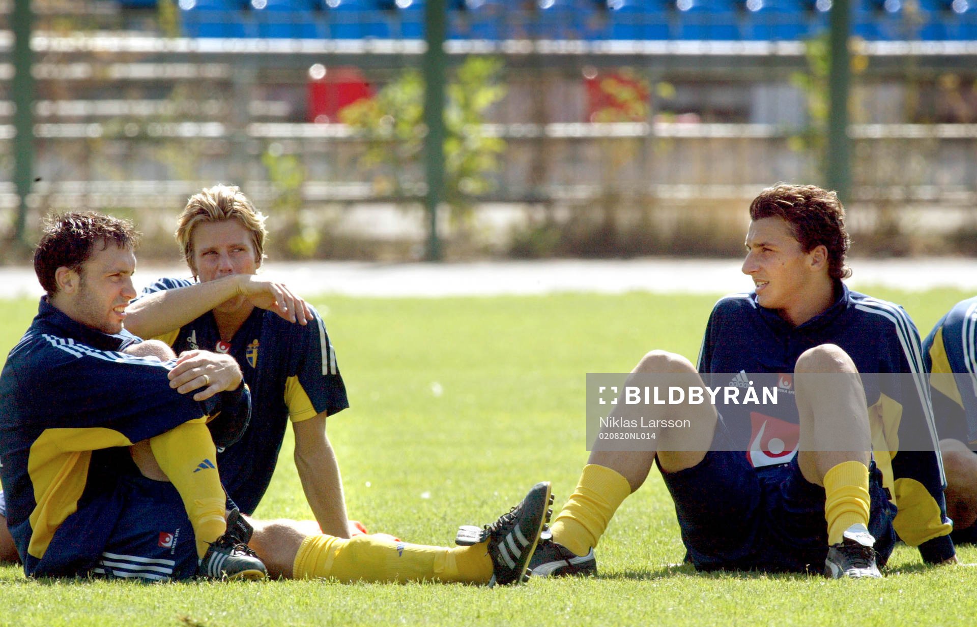 Rade Prica, Pontus Farnerud och Zlatan Ibrahimovic