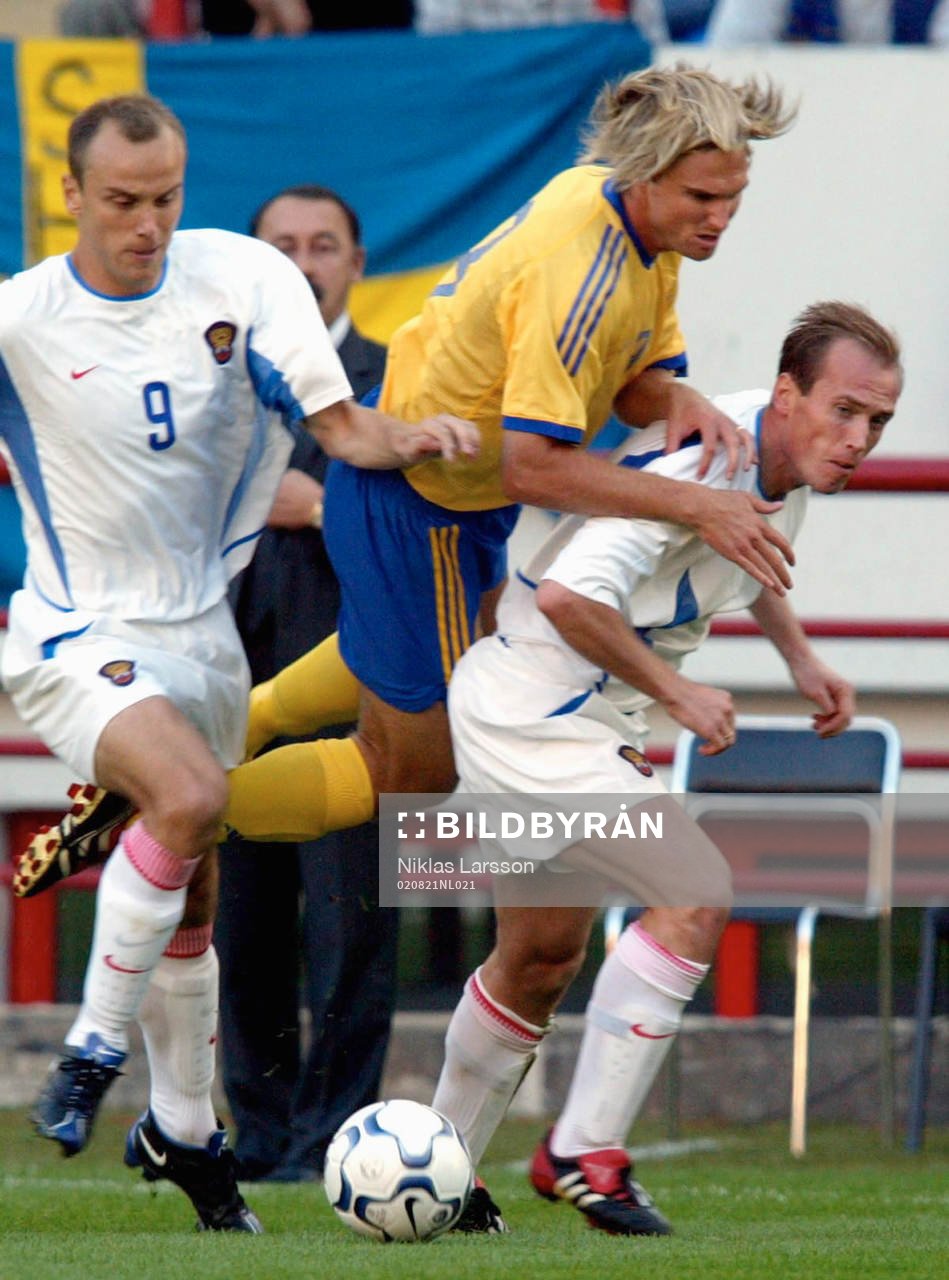 Dimitri Khokhlov, Ryssland och Andreas Andersson, Sverige