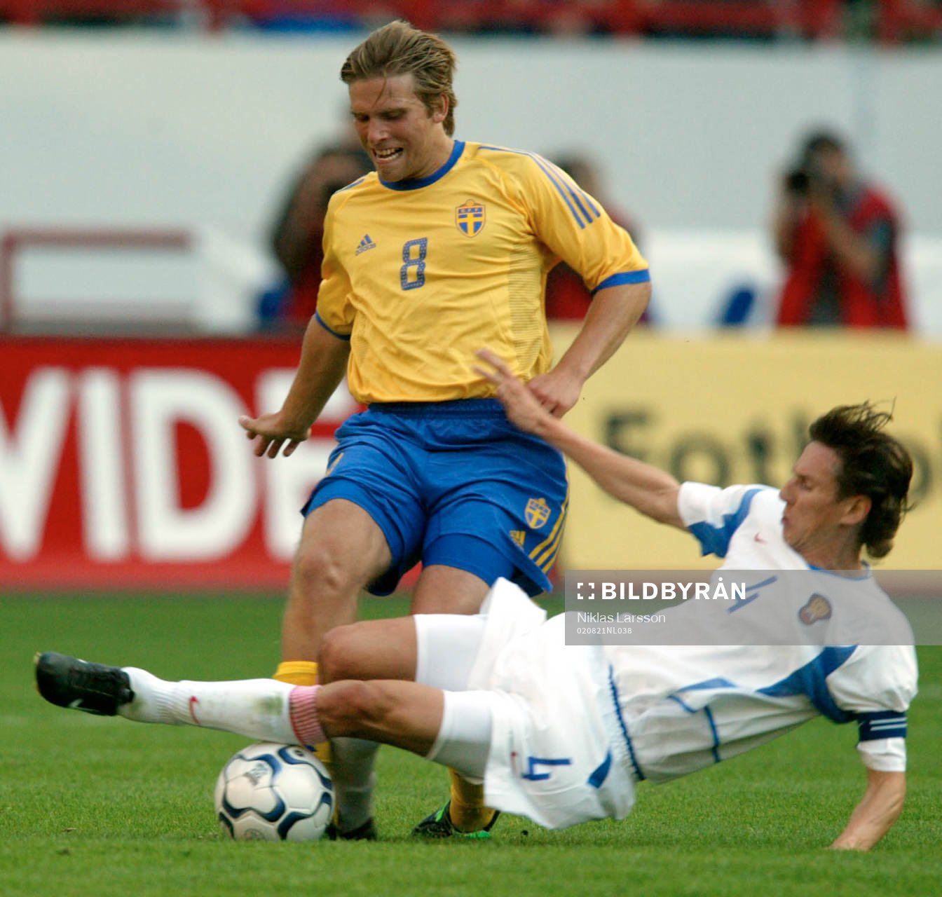 Anders Svensson, Sverige och Alexei Smertin, Ryssland