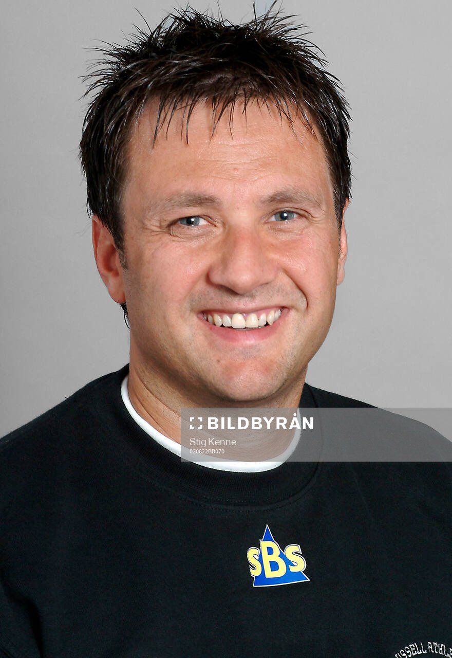 Frölundas fysioterapeut Tommy Tingets