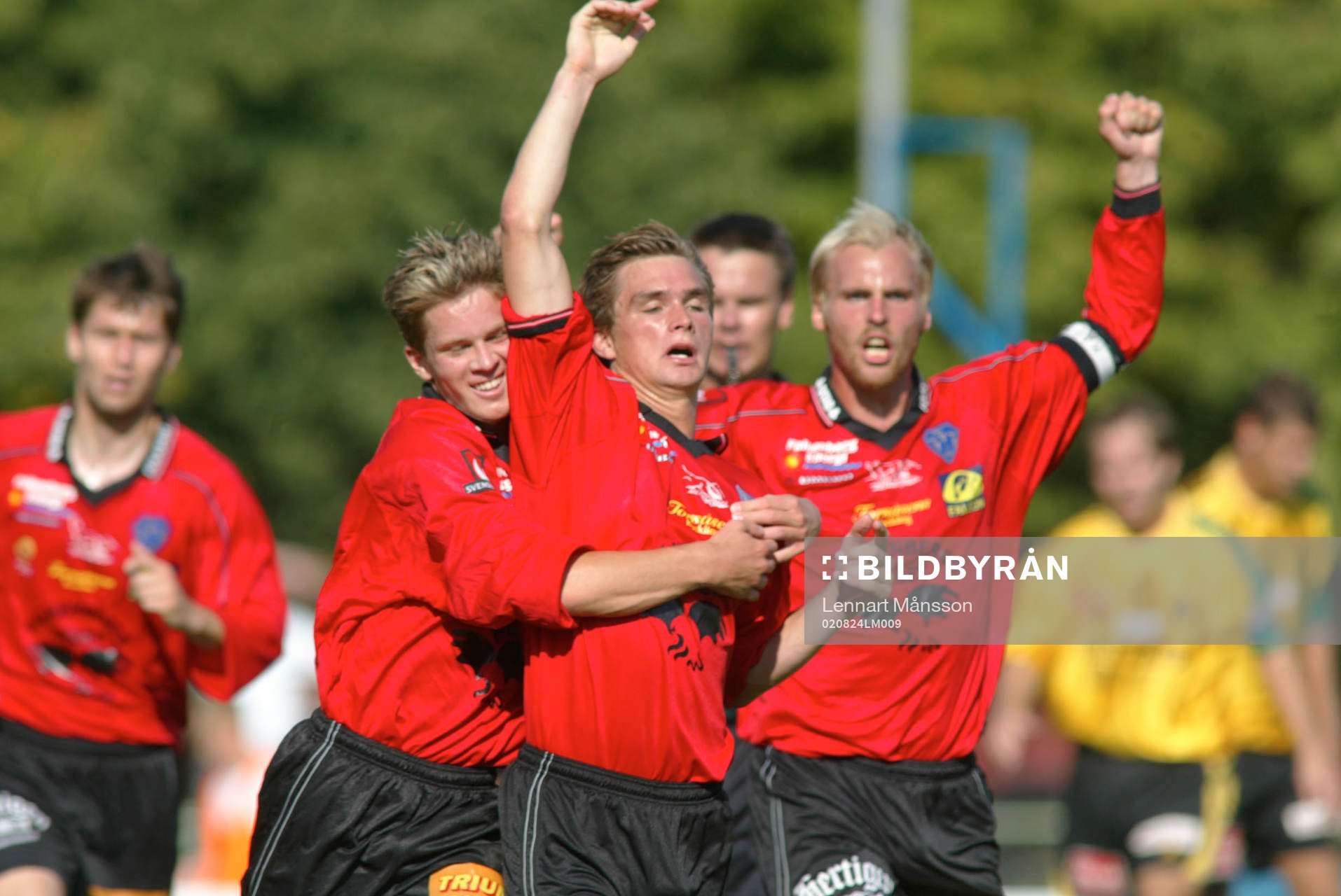 Patrik Lennartsson, Falkenberg, jubel