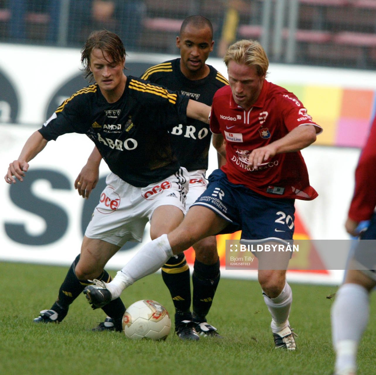 Mats Rubarth, AIK och Martin Ulander, ÖIS