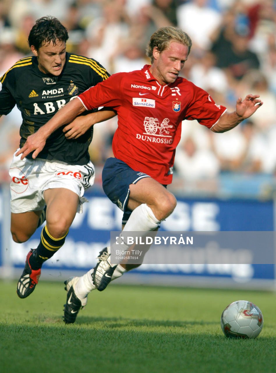 Stefan Ishizaki, AIK och Martin Ulander, ÖIS