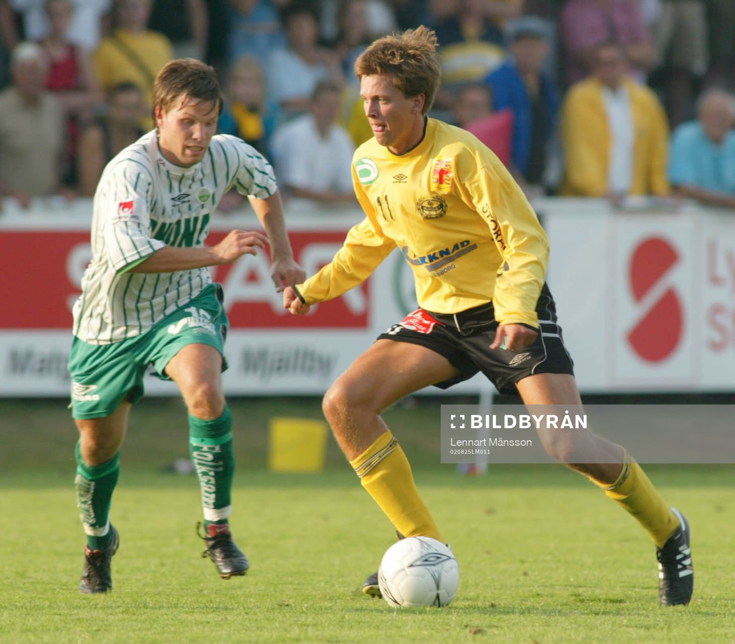 Succéinhopparen Christian Augustsson mot Andreas Nilsson