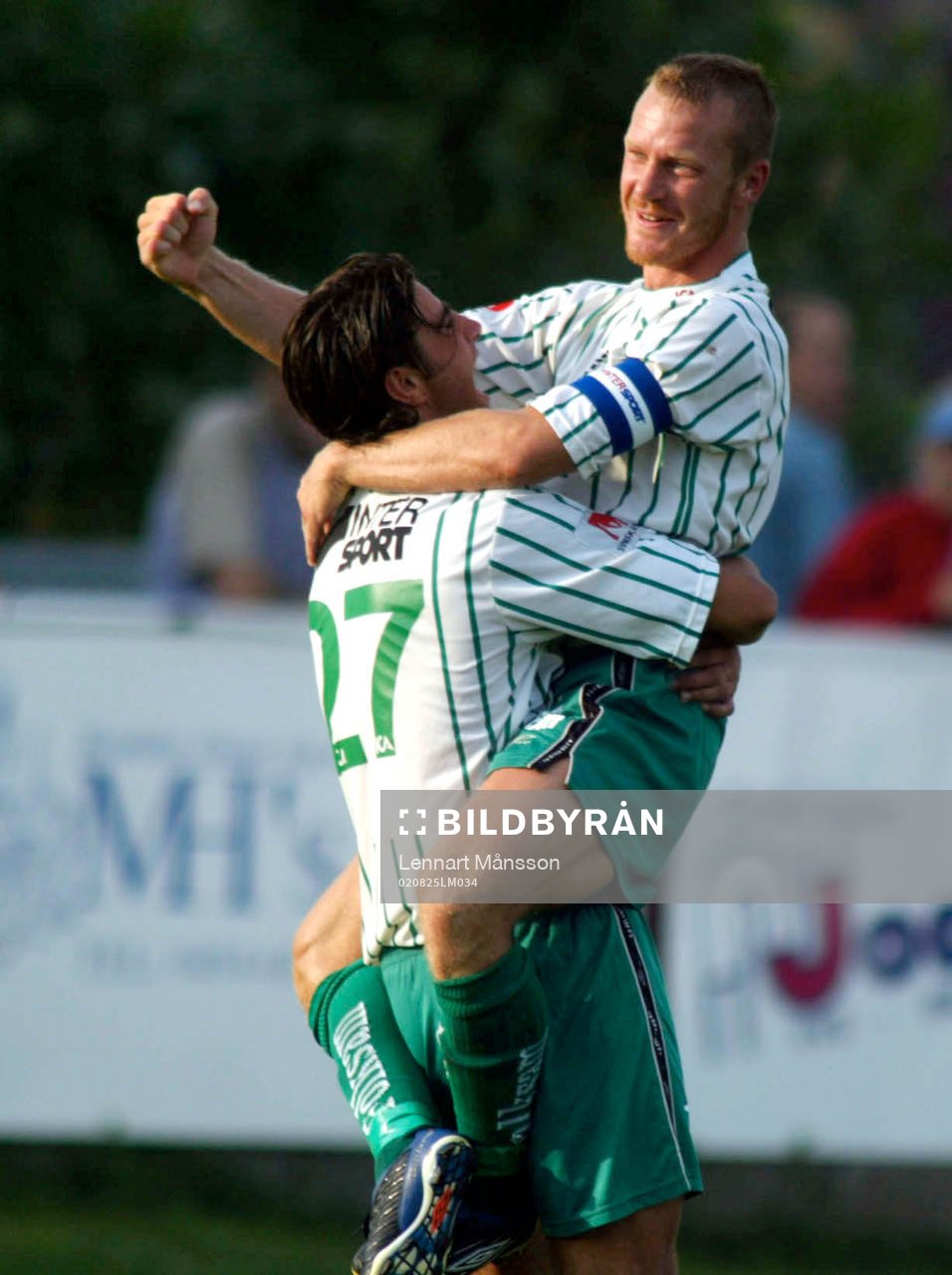 Björn Lundberg, Frölunda, jublar
