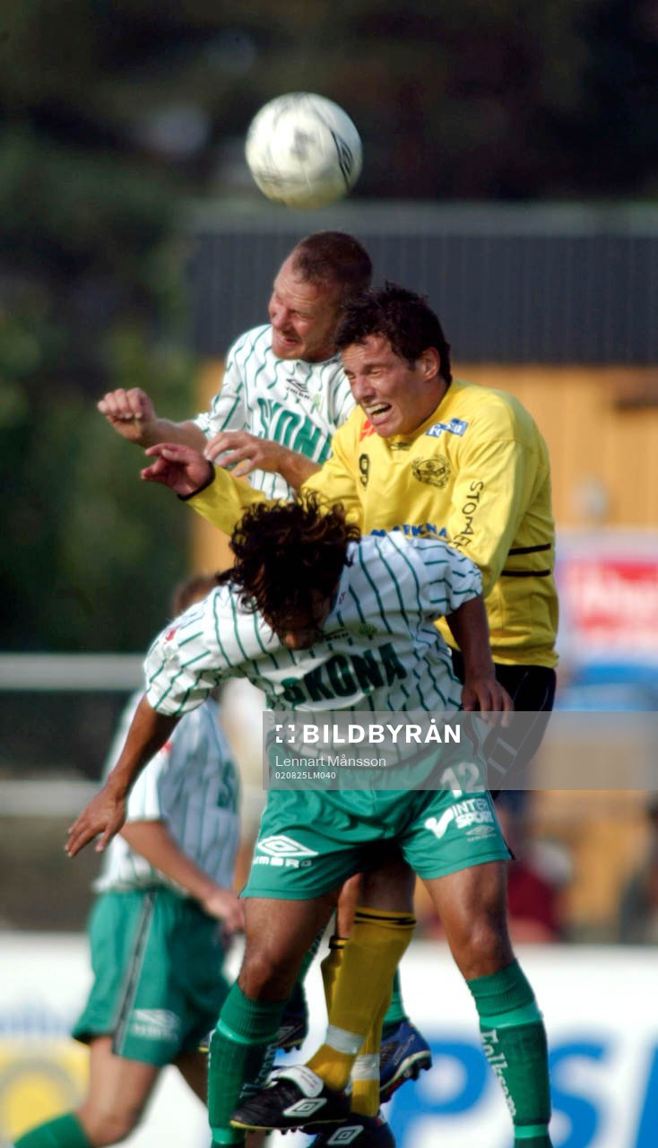 Peter Hiir-Salakka, Mjällby och Fernando Fuentes,