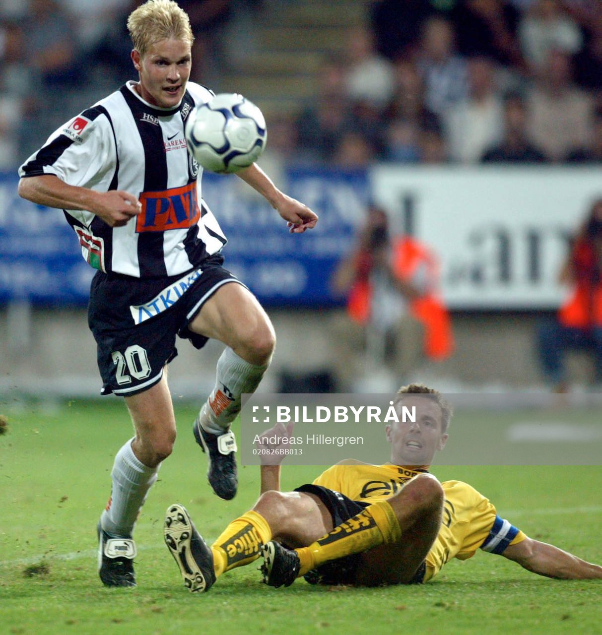 Matthias Eklund, Landskrona och Kristoffer Arvhage, Elfsborg