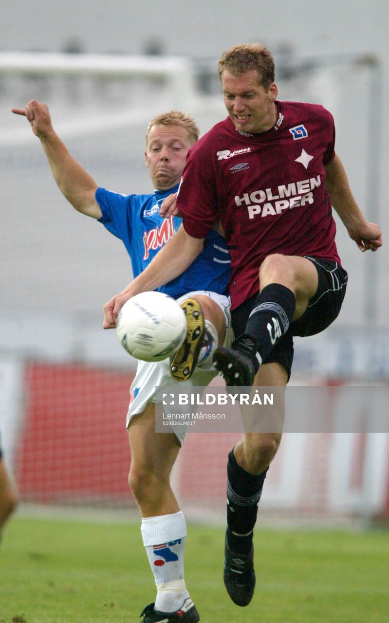 Fredrik Bild, Norrköping och Robert Andersson, Halmstad