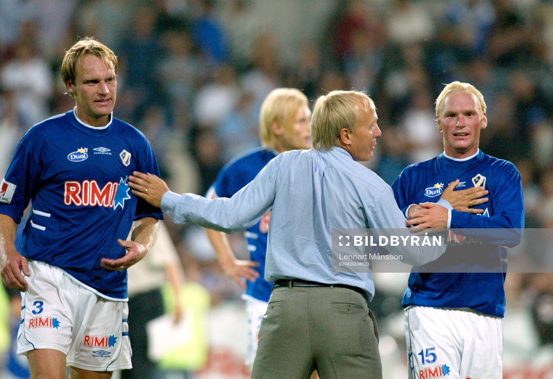 Torbjörn Arvidsson, Bengt Sjöholm, ordförande och Martin