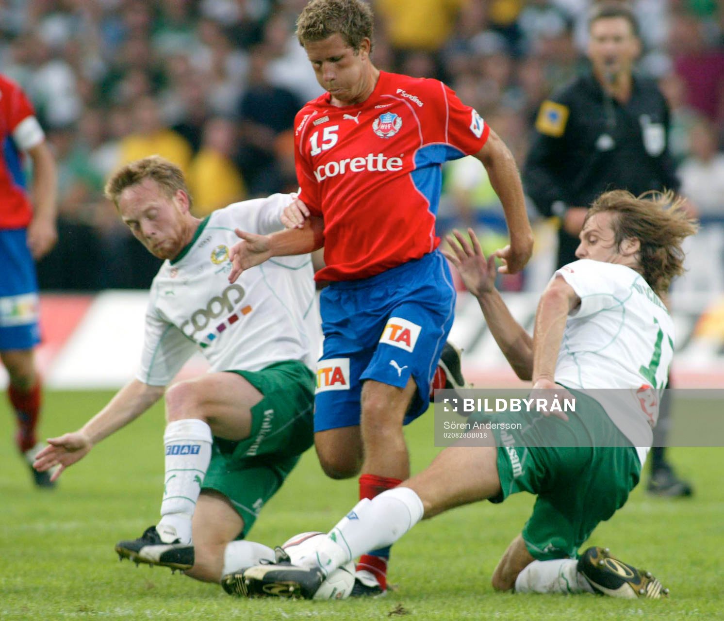 Mattias Lindström, Helsingborg och Fredrik Winsnes och