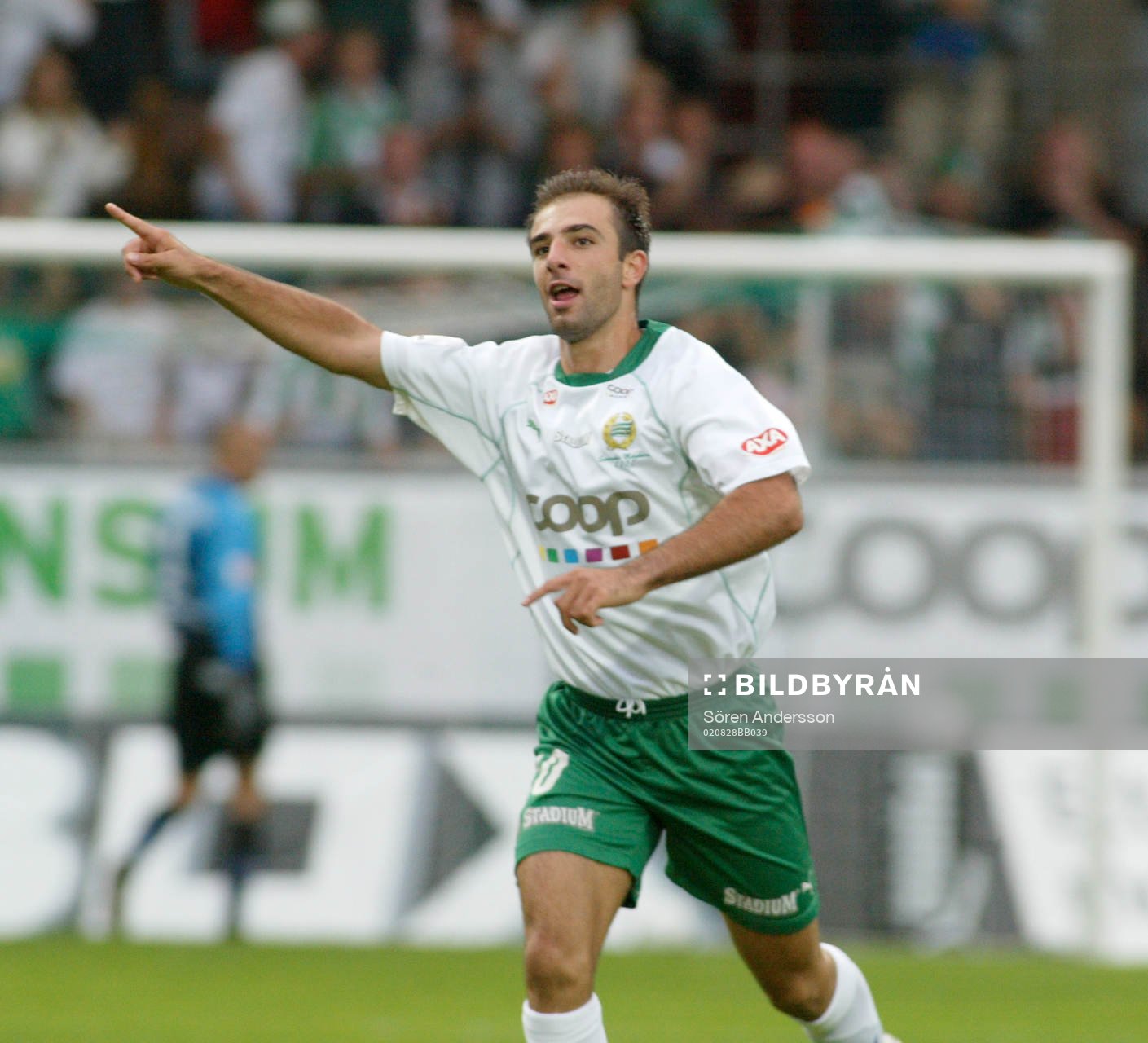 Kennedy Bakircioglou, jubel, Hammarby