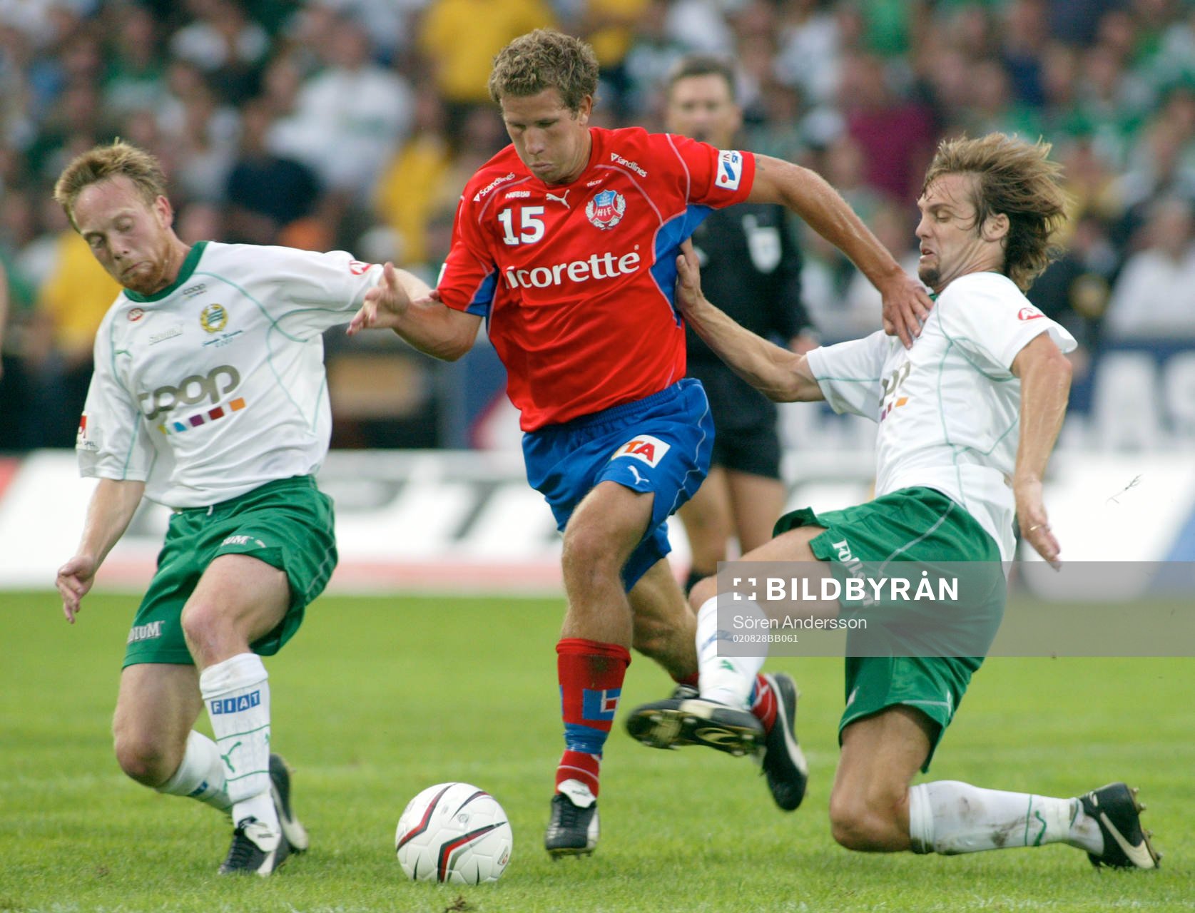 Mattias Lindström, Helsingborg och Fredrik Winsnes och