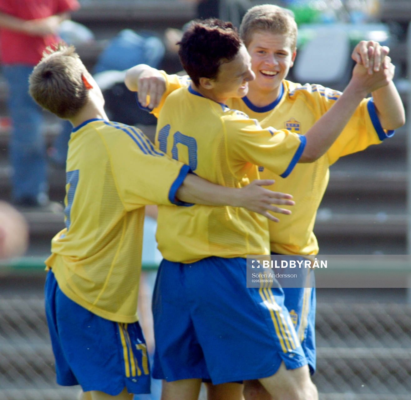  Jimmy Nunez, Sverige, jubel.