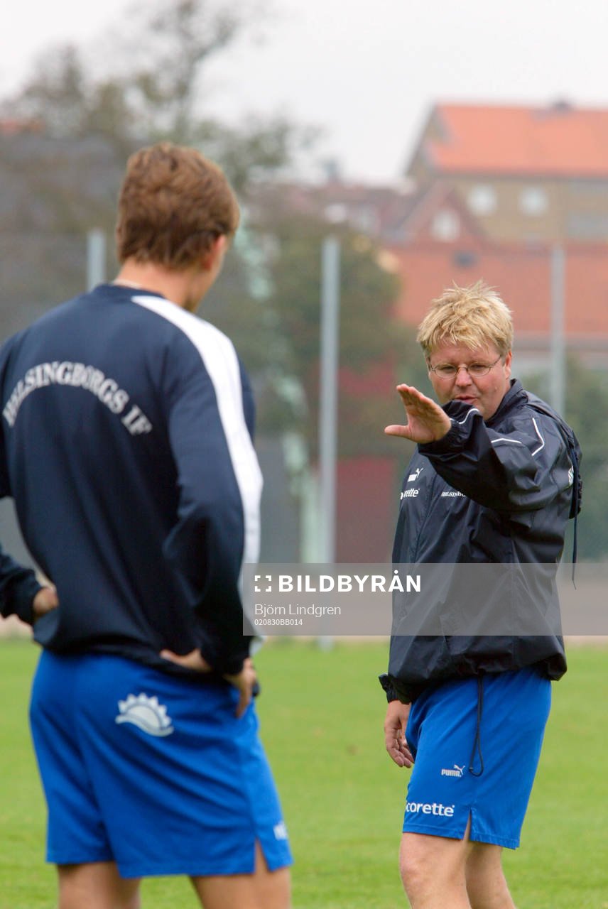 Peter Swärdh, ny tränare i Helsingborg