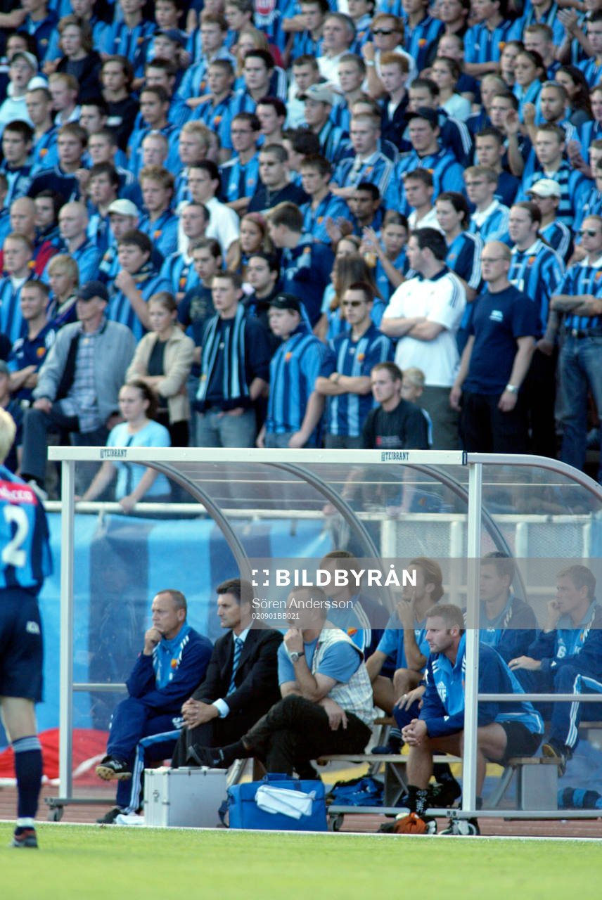 Sören Åkerby, Zoran Lukic, avbytarbänk, Djurgården