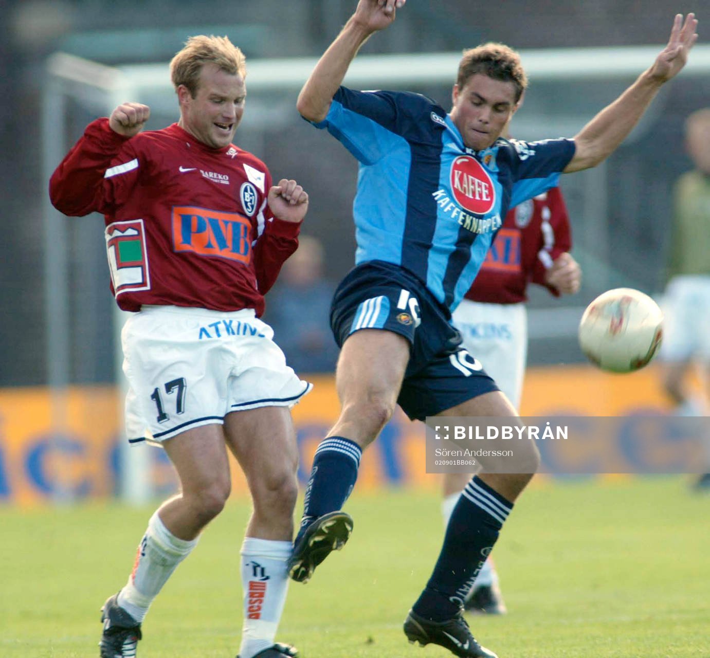 Johan Elmander, Djurgården och Anders Friberg, Landskrona