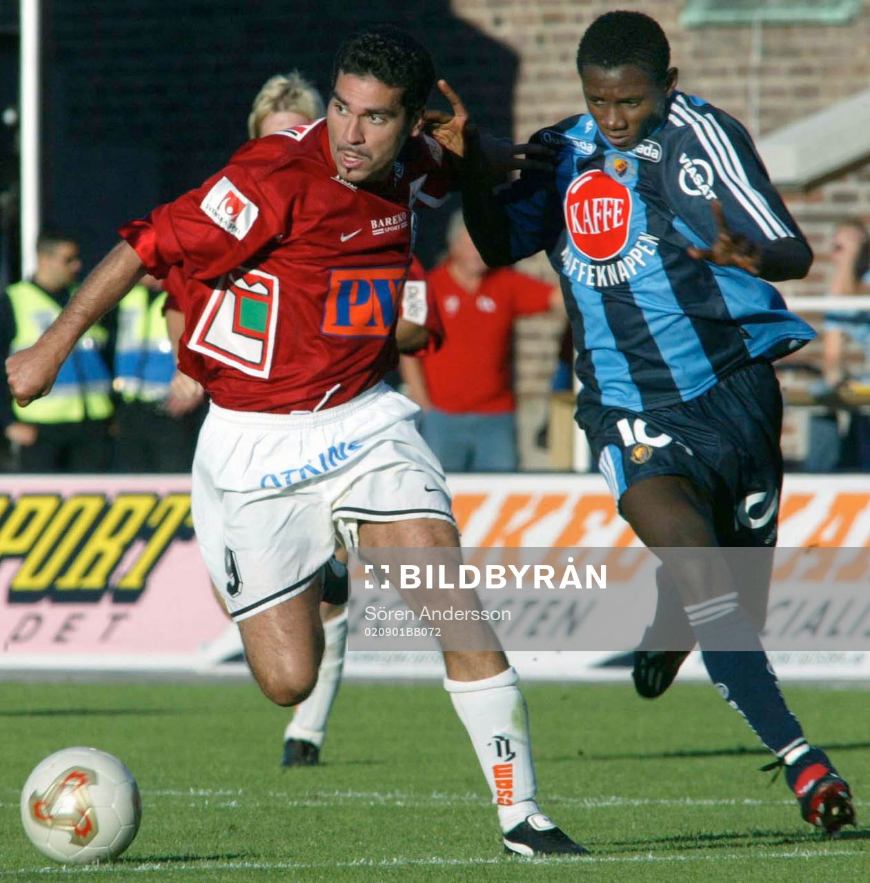 Hasan Cetinkaya, Landskrona och Ngabu Bapupa, Djurgården