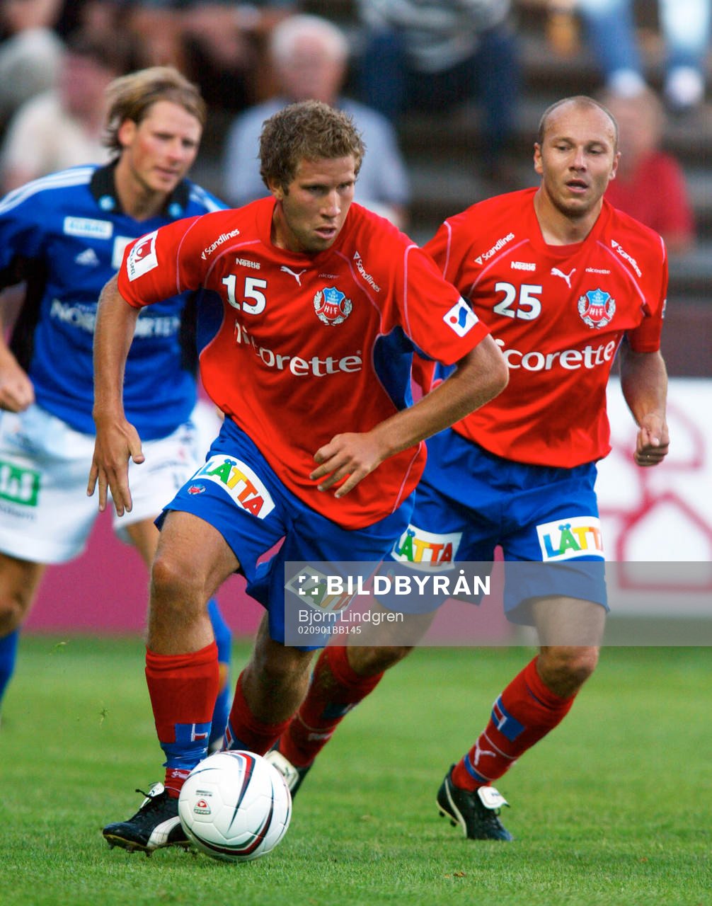 Mattias Lindström, Helsingborg driver bollen