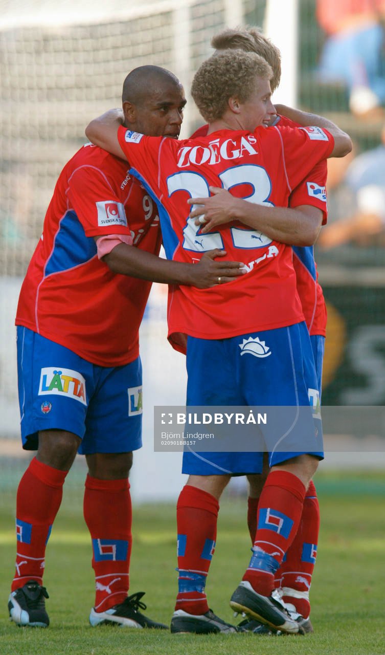 Christoffer Andersson, Helsingborg grattas av Alvaro Santos