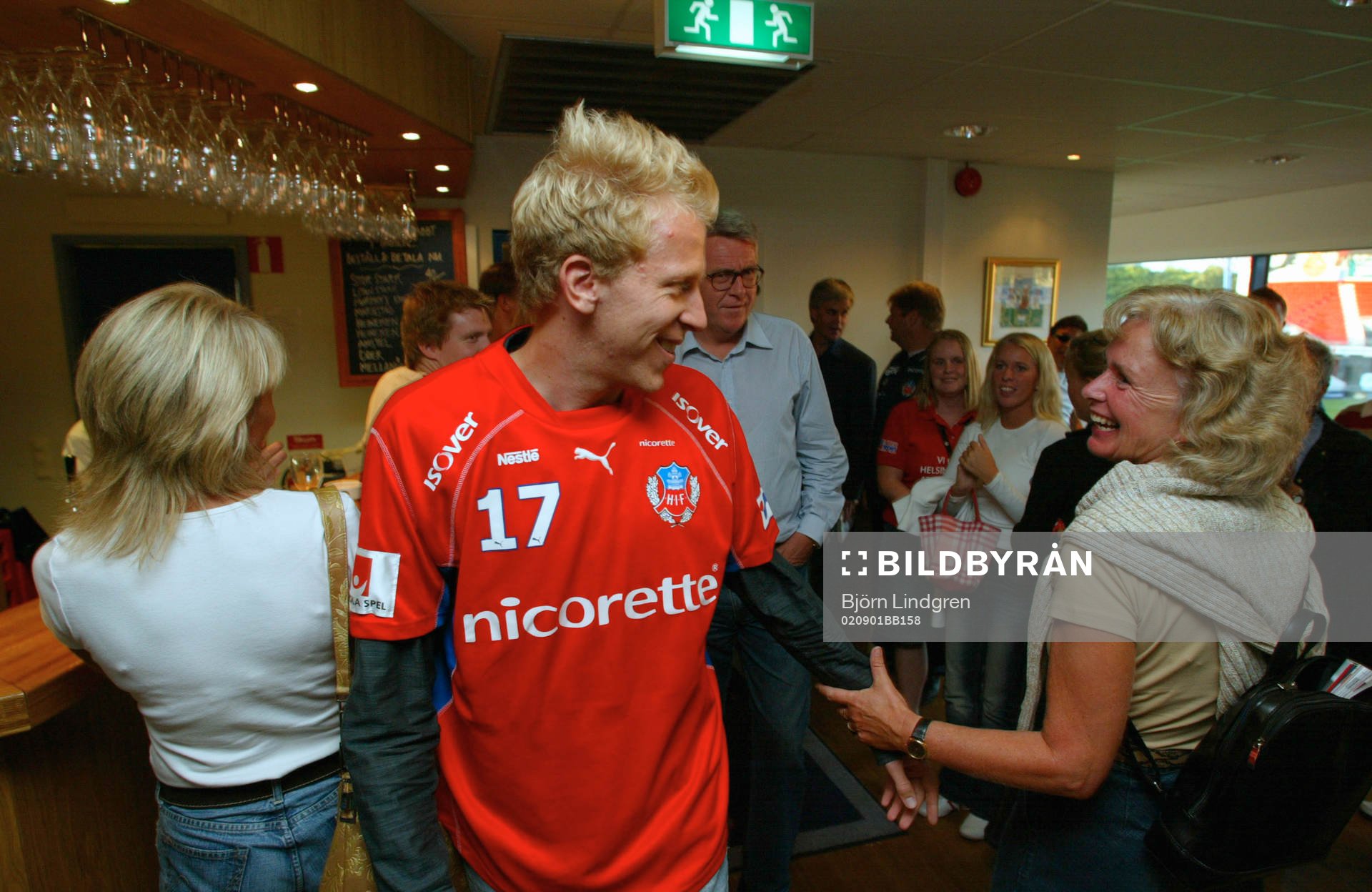 Nyförvärvet Gustaf Andersson togs emot med öppna armar