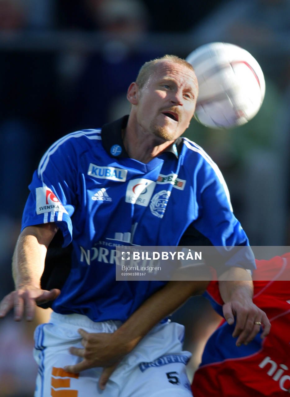 Fotboll, Allsvenskan, Helsingborg - Sundsvall, Magnus Svensson, Sundsvall