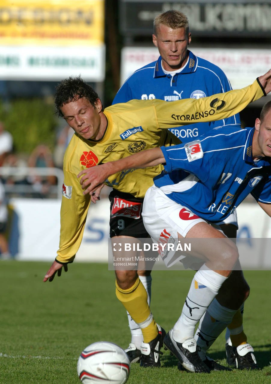 Peter Hiir-Salakka, Mjällby och Mats Lilienberg, TFF