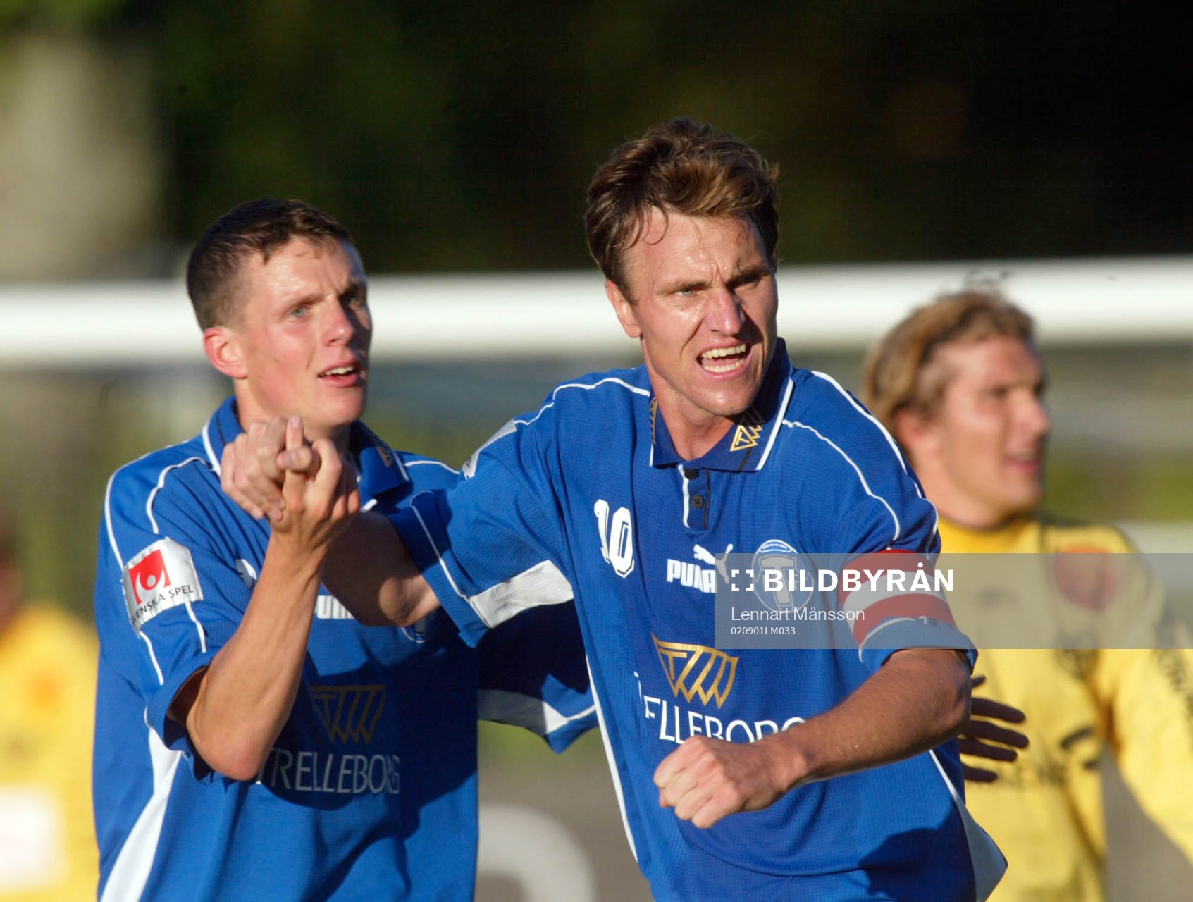 Jonas Nilsson, Trelleborg hyllas