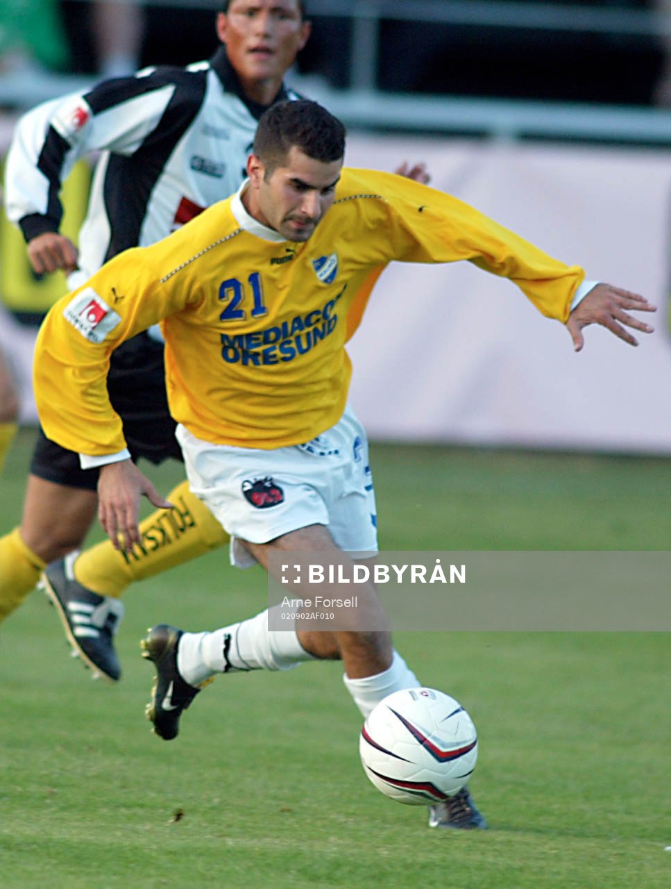 Fotboll, Superettan,  IFK Malmö - Häcken. Wissam Barjawi,