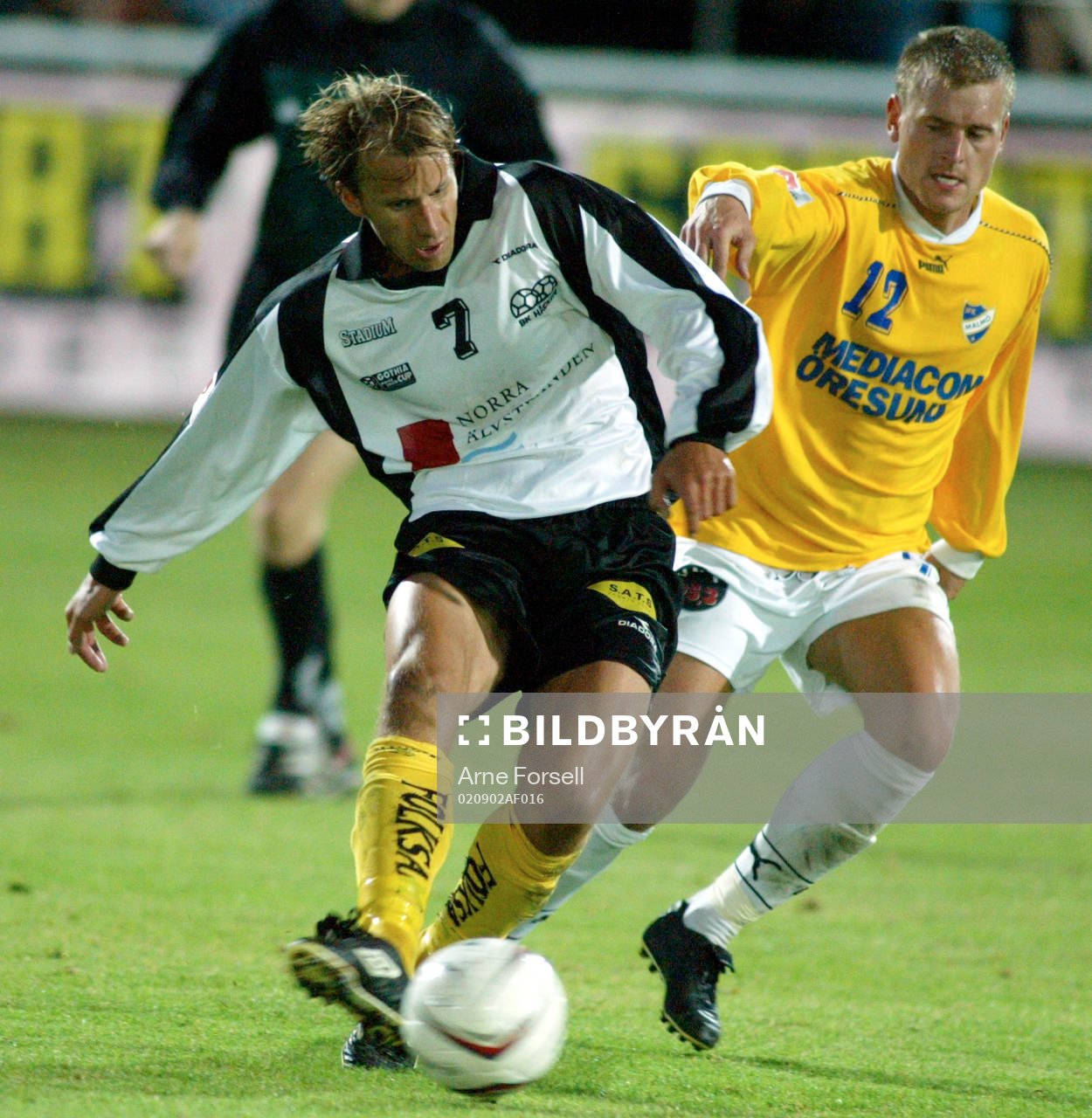 Fotboll, Superettan,  IFK Malmö - Häcken. Hednrik Dahl,